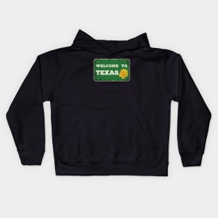 Yellow Rose Of Texas Kids Hoodie